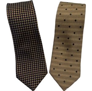 Trendy Neckwear Tie Silk For Men's Selection of 2 from Covington and Today's Man